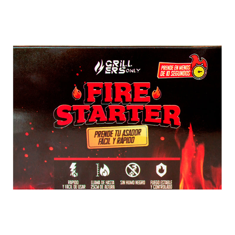 Fire Starter Grillers Only 6 piezas