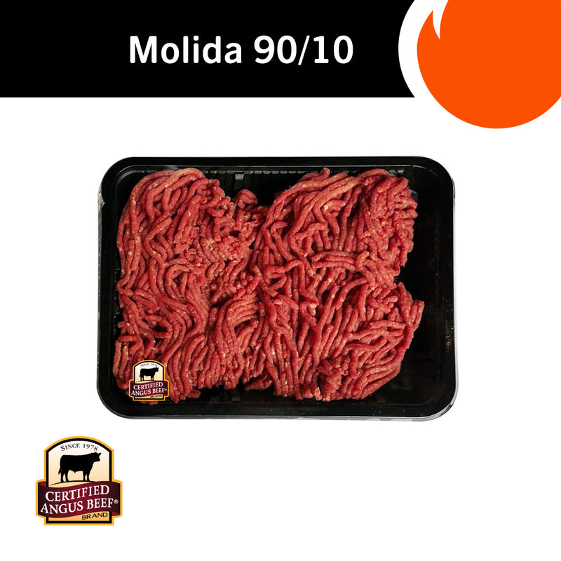 Carne Molida Fresca 90/10 Certified Angus Beef brand