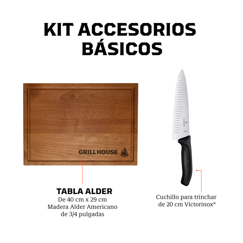 Kit Tabla Alder y Cuchillo