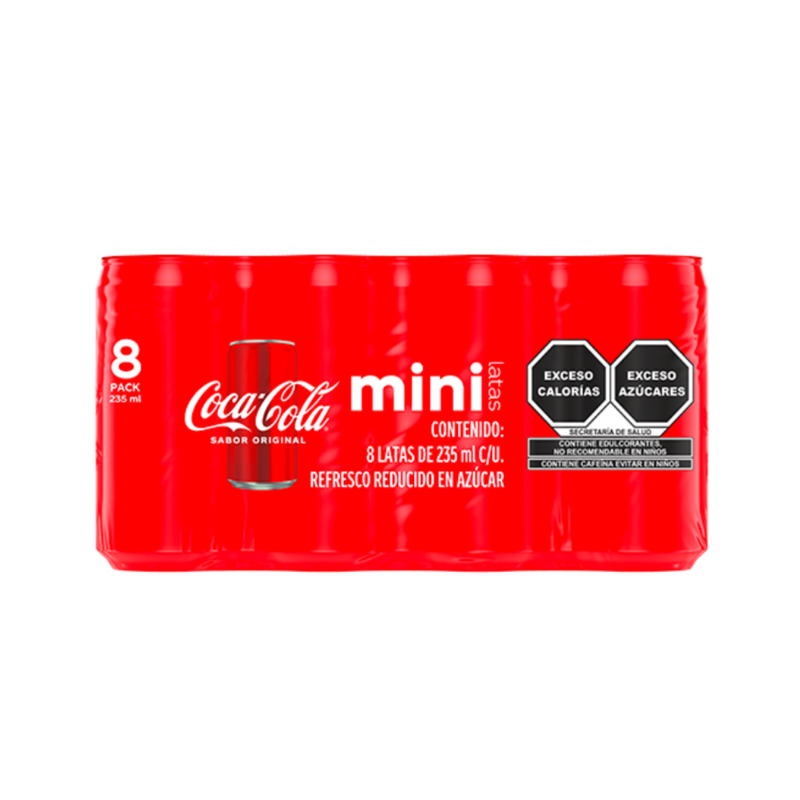 Mini Coca Cola 8 pack 235 ml