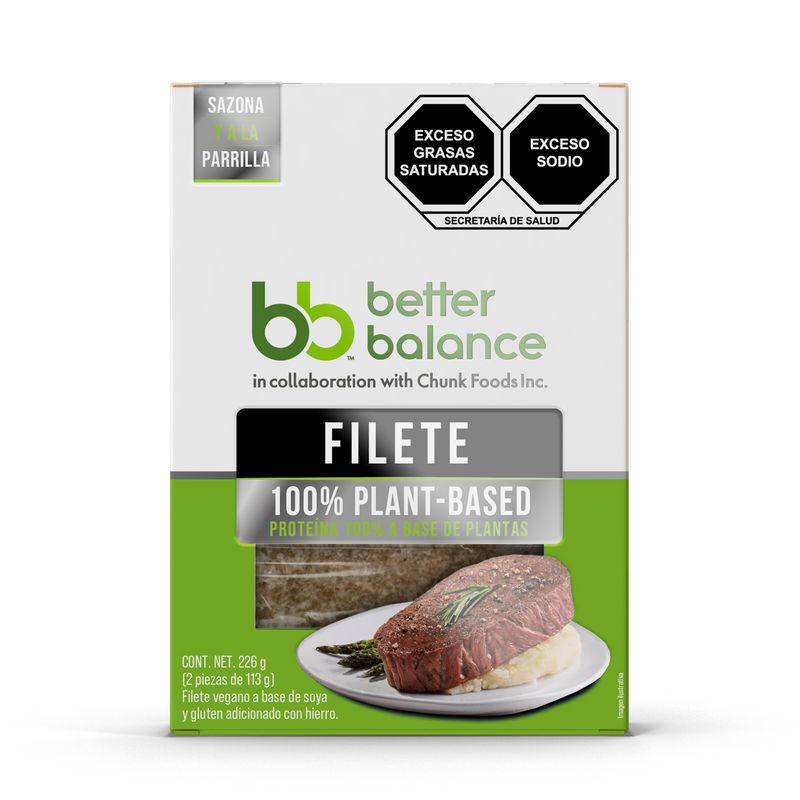Filete 100% Plant-Based Better Balance 2 piezas de 113 g c/u