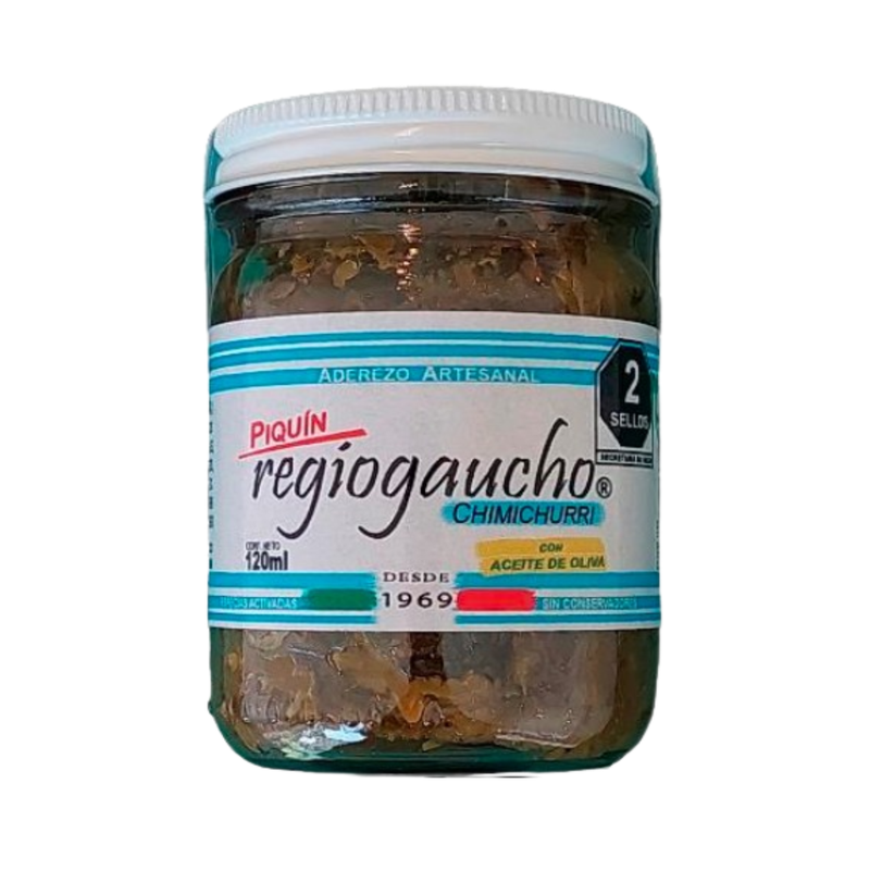 Chimichurri Piquín Regiogaucho 120 ml