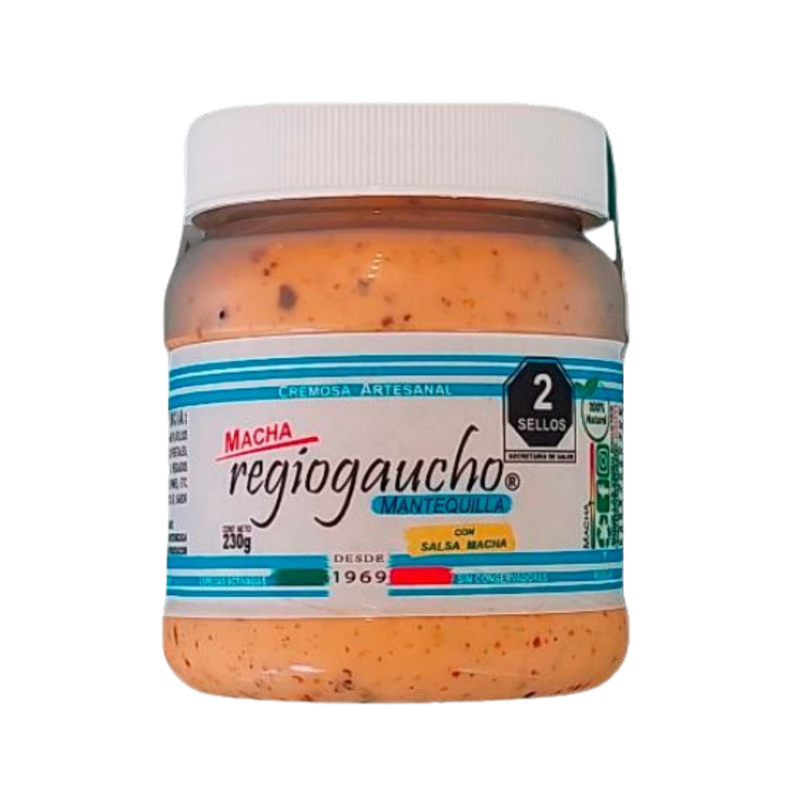 Mantequilla Con Salsa Macha Regiogaucho 250 g