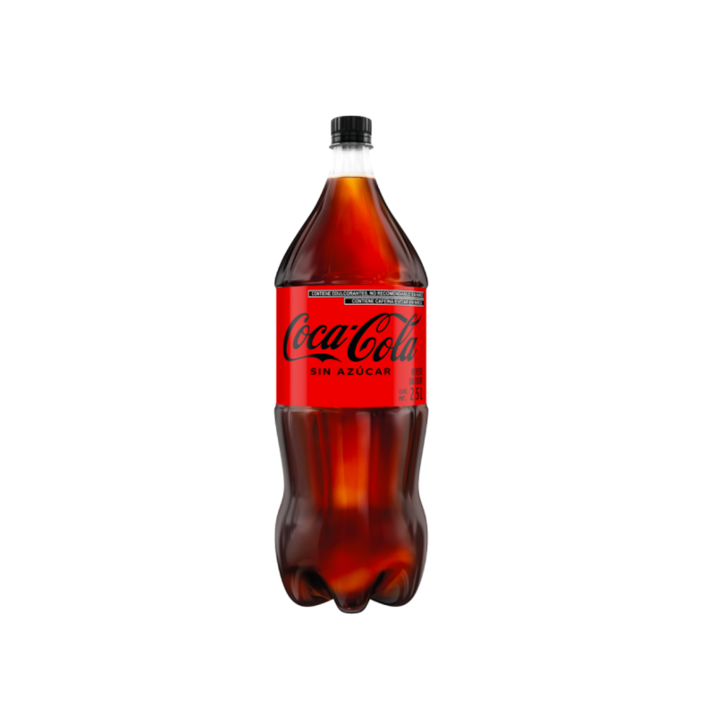 Coca Cola Sin Azúcar 2.5 Litros