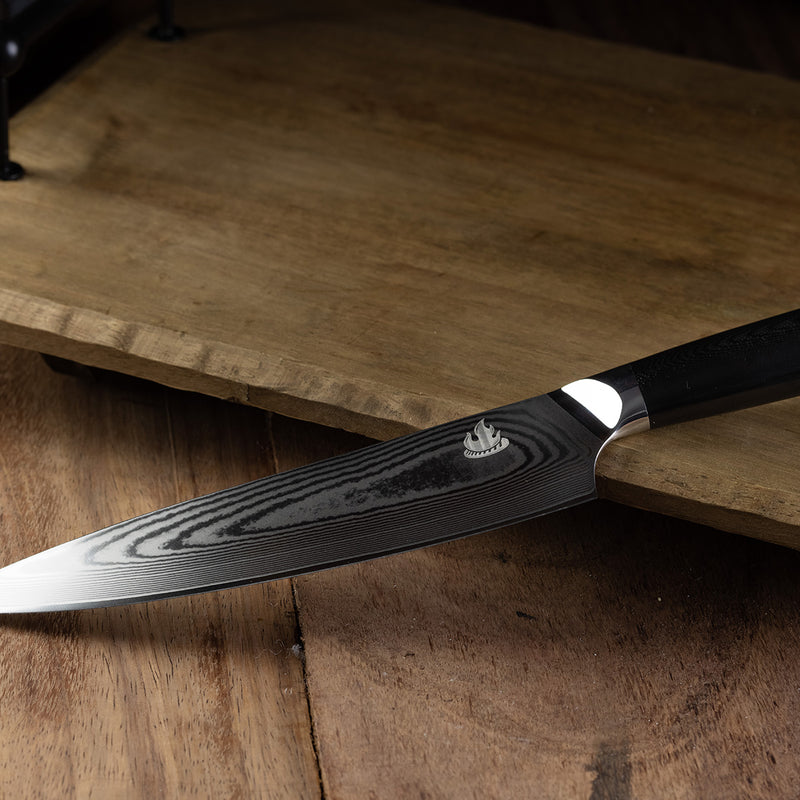 Cuchillo de acero Damascus de 31 cm de 67 Capas