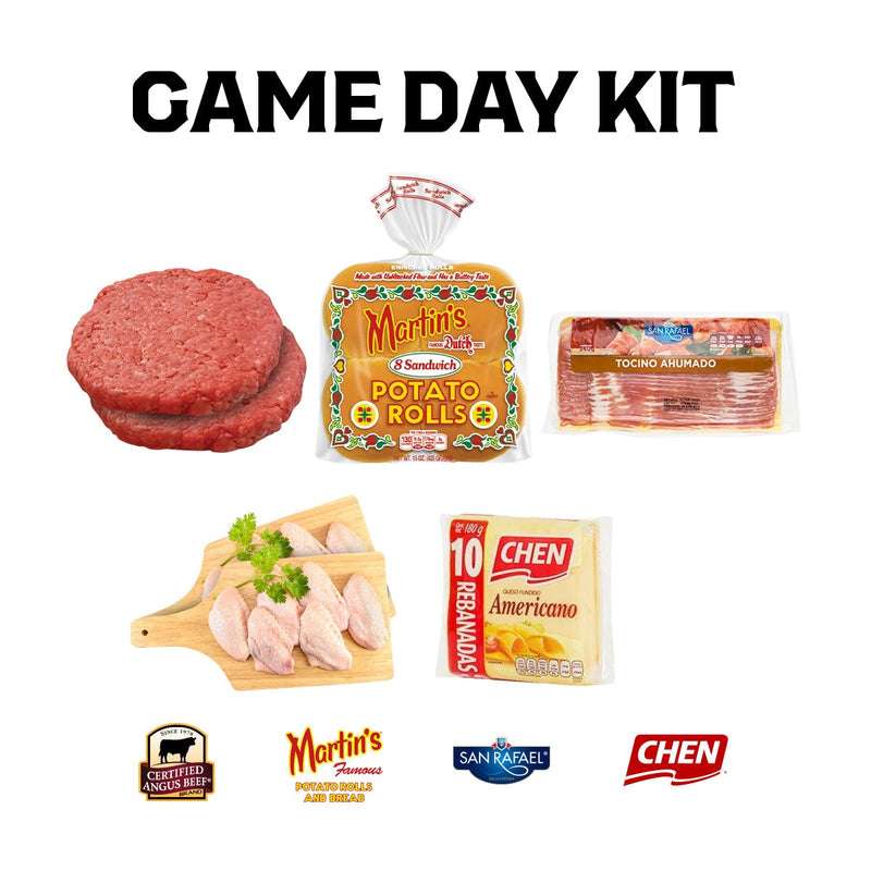 Game Day Kit para 8 Personas
