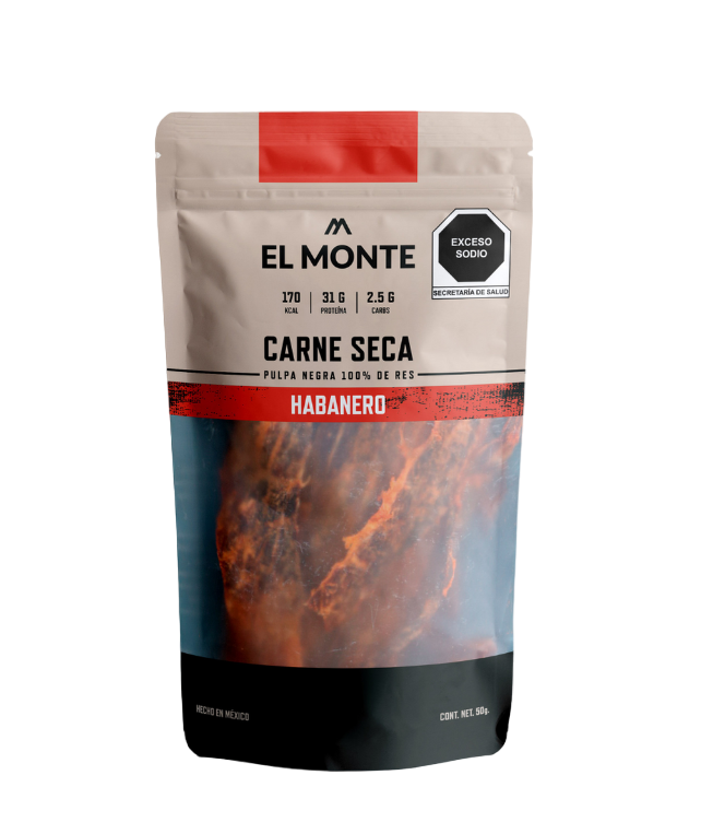 Carne Seca Habanero El Monte 200 g