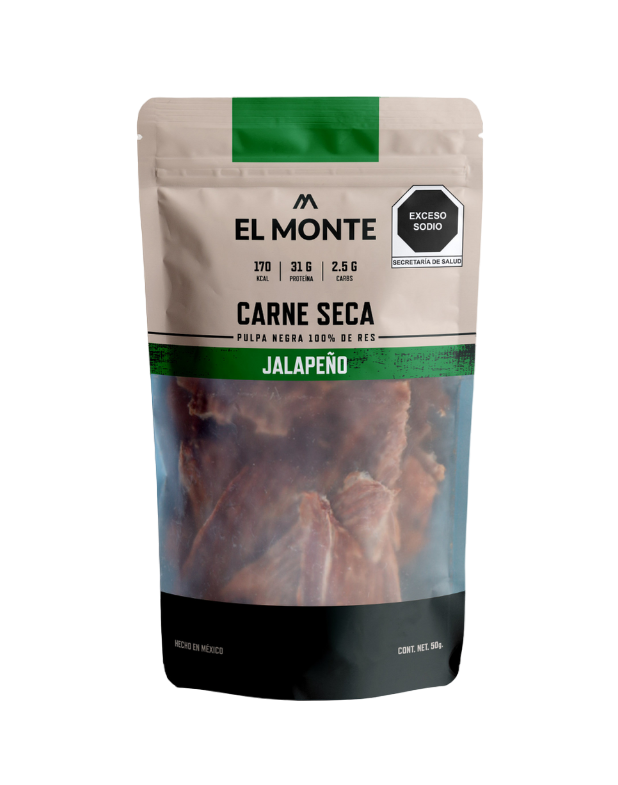 Carne Seca Jalapeño El Monte 50 g