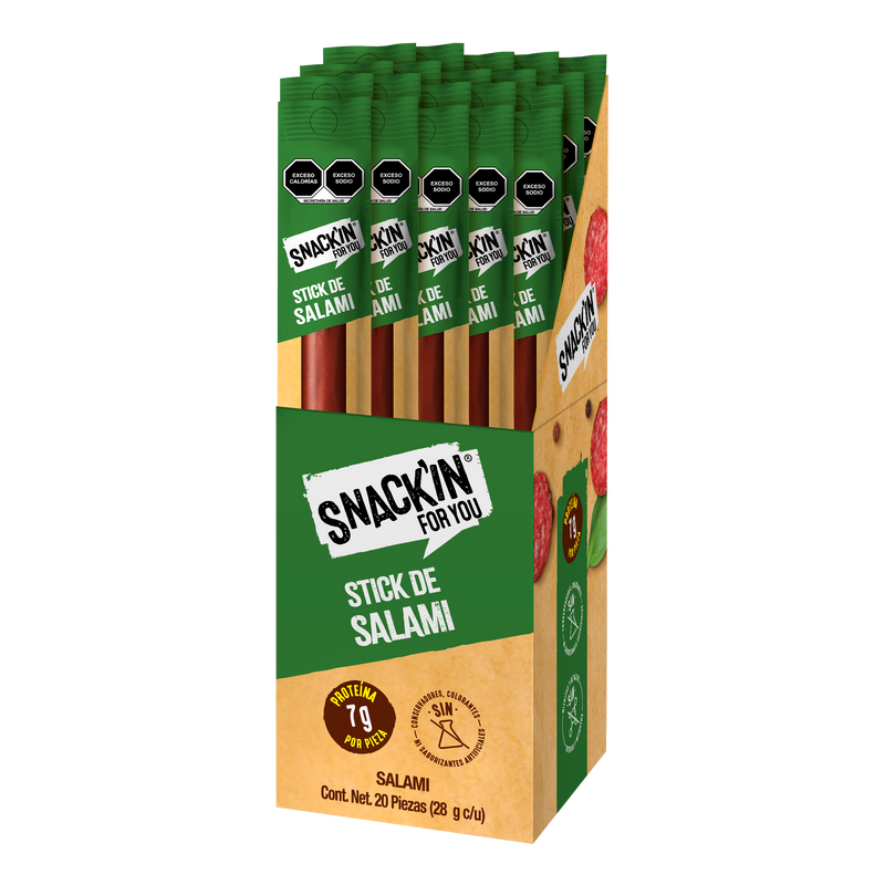 Stick de Salami Individual SNACK'IN FOR YOU 28 g