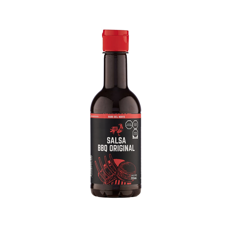 Salsa BBQ Original Rubs del Norte 355 ml