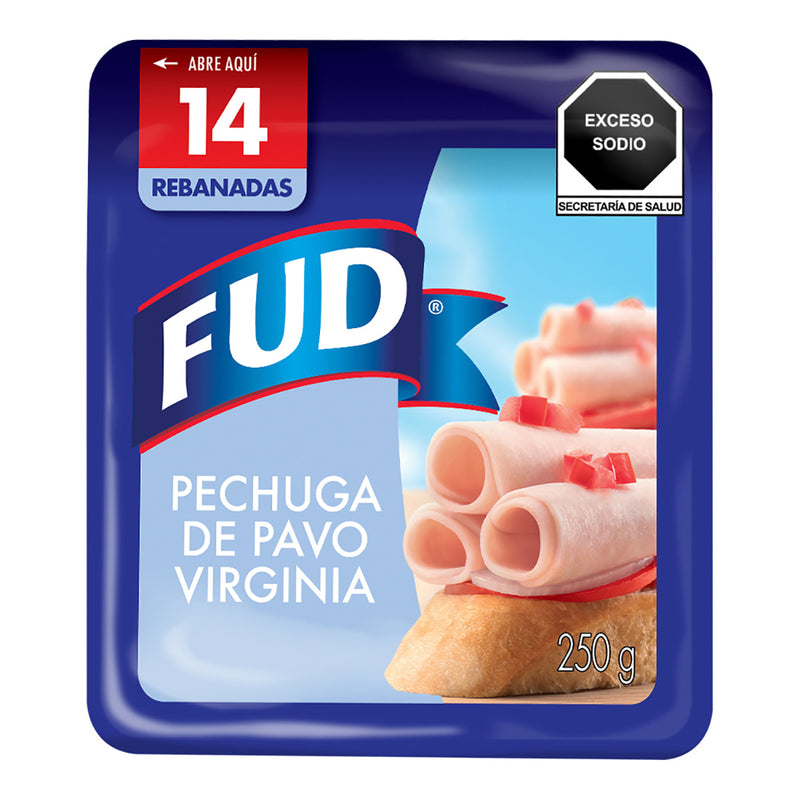 Pechuga De Pavo Virginia Fud 250 g