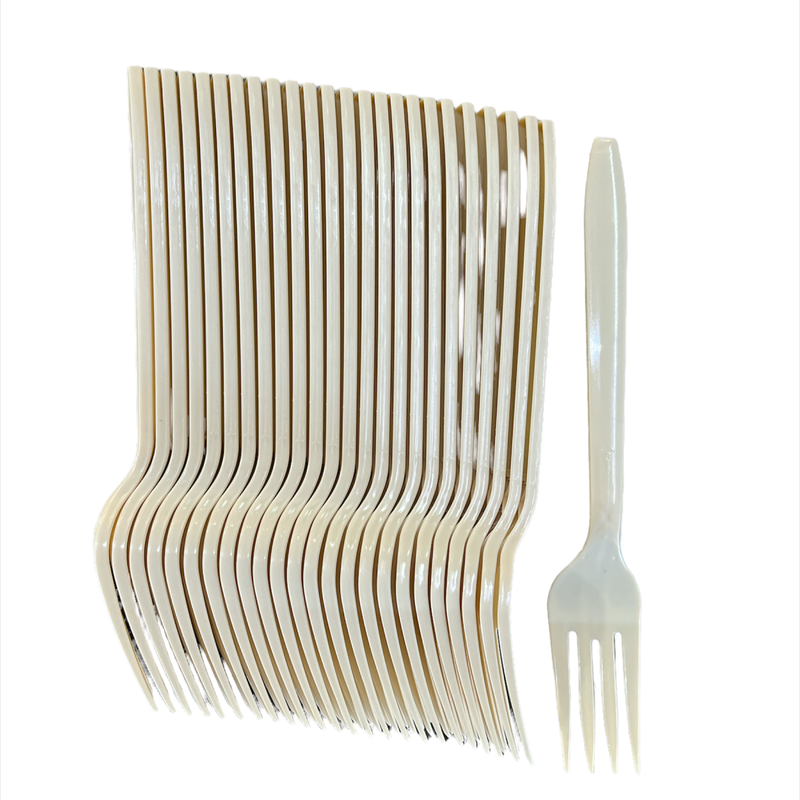 Tenedor Grande Vida O Biodegradable 25 piezas